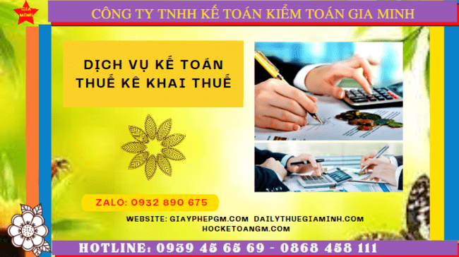 Dịch vụ làm báo cáo thuế hàng tháng tại TP Đà Nẵng