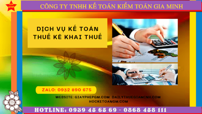 Dịch vụ làm báo cáo thuế hàng tháng tại Trà Vinh