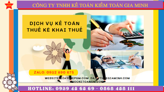 Dịch vụ làm báo cáo thuế hàng tháng tại Vĩnh Long
