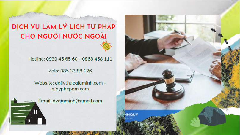 Dịch vụ làm lý lịch tư pháp cho người nước ngoài nhanh tại Quảng Nam