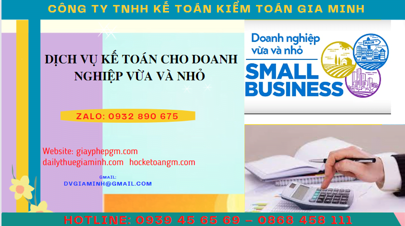 Dịch vụ làm sổ sách kế toán cho doanh nghiệp nhỏ tại Thành Phố Hồ Chí Minh