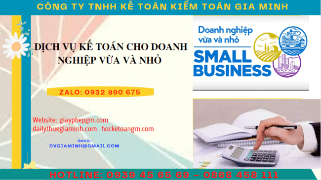 Dịch vụ làm sổ sách kế toán cho doanh nghiệp nhỏ tại Thành phố Phủ Lý