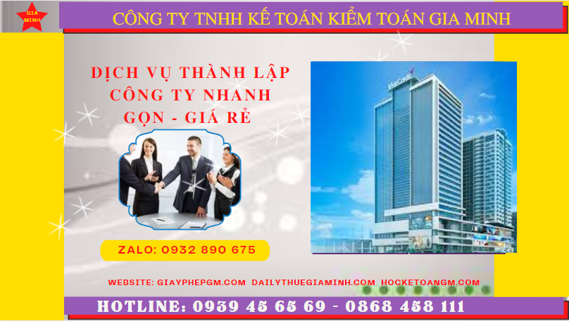 Dịch vụ thành lập công ty tại bắc giang nhanh gọn - giá rẻ chỉ 1.500.000 4 Dịch vụ thành lập công ty tại Bắc Giang nhanh gọn