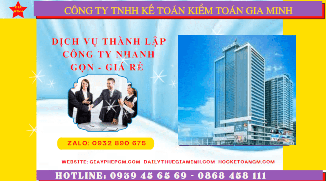 Dịch vụ thành lập công ty tại Lai Châu