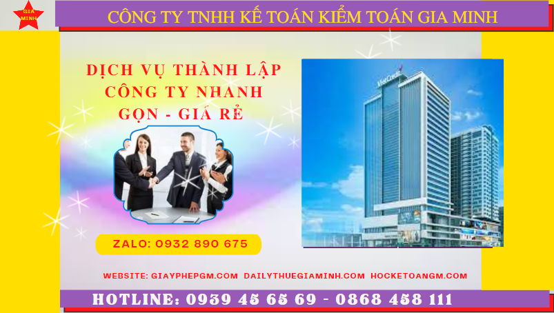Dịch vụ thành lập công ty tại quảng bình nhanh gọn - giá rẻ chỉ 1.500.000 4 Dịch vụ thành lập công ty tại Quảng Bình