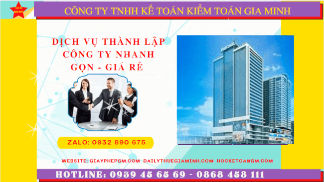 Dịch vụ thành lập công ty tại thái bình nhanh gọn - giá rẻ chỉ 1.500.000 4 Dịch vụ thành lập công ty tại Thái Bình nhanh gọn