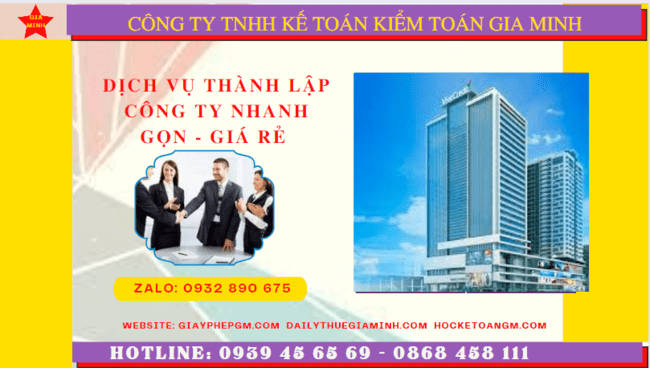 Dịch vụ thành lập công ty tại tuyên quang nhanh gọn - giá rẻ chỉ 1.500.000 4 Dịch vụ thành lập công ty tại Tuyên Quang