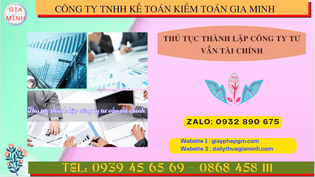 Thủ tục thành lập công ty tư vấn tài chính tại bắc ninh 5 Dịch vụ thành lập công ty tư vấn tài chính tại Bắc Ninh
