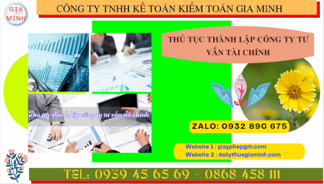Thủ tục thành lập công ty tư vấn tài chính tại đắk nông 5 Dịch vụ thành lập công ty tư vấn tài chính tại Đắk Nông
