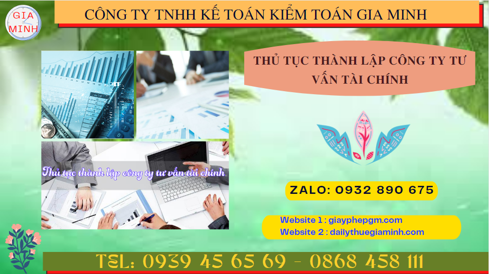 Thủ tục thành lập công ty tư vấn tài chính tại đồng tháp 5 Dịch vụ thành lập công ty tư vấn tài chính tại Đồng Tháp