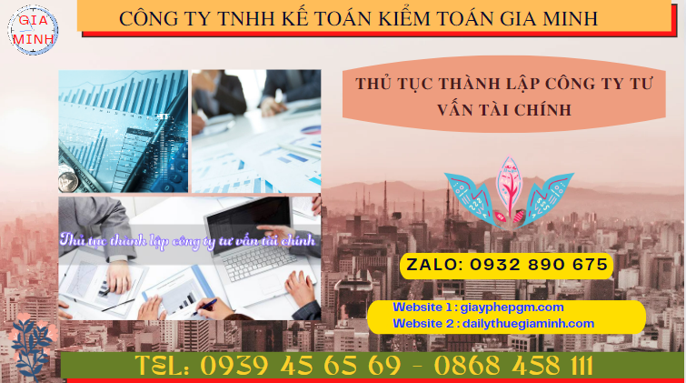 Thủ tục thành lập công ty tư vấn tài chính tại khánh hòa 5 Dịch vụ thành lập công ty tư vấn tài chính tại Khánh Hòa