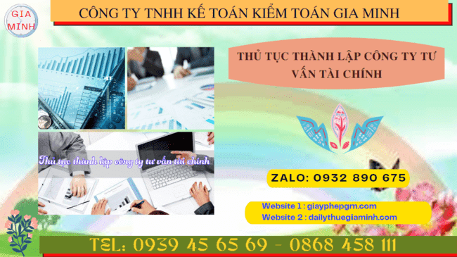 Thủ tục thành lập công ty tư vấn tài chính tại Sơn La 5 Dịch vụ thành lập công ty tư vấn tài chính tại Sơn La