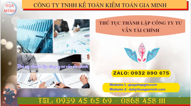 Thủ tục thành lập công ty tư vấn tài chính tại quận thanh khê 5 Dịch vụ thành lập công ty tư vấn tài chính tại Quận Thanh Khê