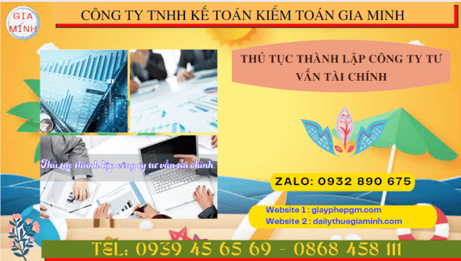 Dịch vụ thành lập công ty tư vấn tài chính tại TP Hải Phòng 