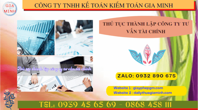 Dịch vụ thành lập công ty tư vấn tài chính tại TP Hưng Yên 