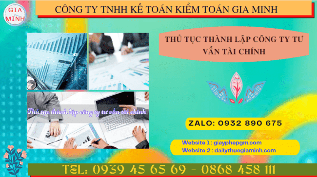 Thủ tục thành lập công ty tư vấn tài chính tại vũng tàu 5 Dịch vụ thành lập công ty tư vấn tài chính tại Vũng Tàu