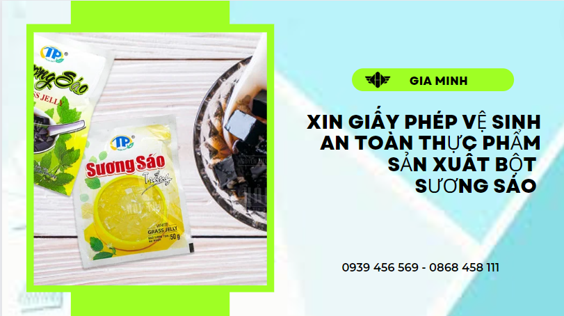 XIN GIẤY PHÉP VỆ SINH AN TOÀN THỰC PHẨM SẢN XUẤT BỘT SƯƠNG SÁO TẠI TP HẢI PHÒNG 6 Điều kiện cấp giấy vệ sinh an toàn thực phẩm bột sương sáo tại TP Hải Phòng