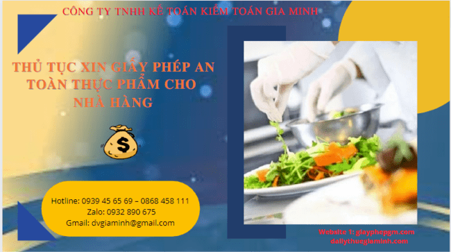 Thủ tục xin giấy phép an toàn thực phẩm cho nhà hàng tại phú quốc 6 Thủ tục xin giấy phép an toàn thực phẩm cho nhà hàng tại Phú Quốc