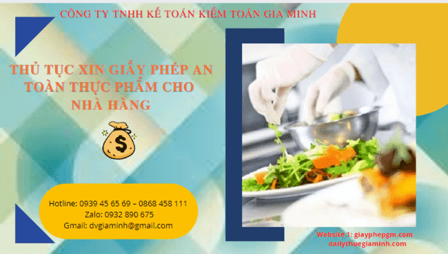 Thủ tục xin giấy phép an toàn thực phẩm cho nhà hàng tại thành phố hưng yên 6 Thủ tục xin giấy phép an toàn thực phẩm cho nhà hàng tại Thành Phố Hưng Yên