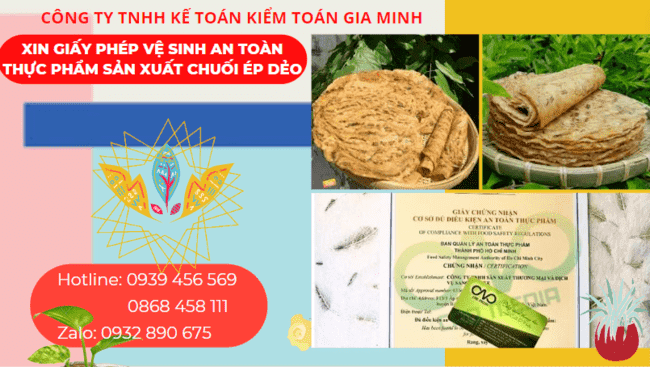 XIN GIẤY PHÉP VỆ SINH AN TOÀN THỰC PHẨM SẢN XUẤT CHUỐI ÉP DẺO TẠI BẮC KẠN 6 Điều kiện cấp giấy vệ sinh an toàn thực phẩm sản xuất chuối ép dẻo tại Bắc Kạn