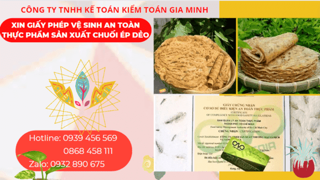 XIN GIẤY PHÉP VỆ SINH AN TOÀN THỰC PHẨM SẢN XUẤT CHUỐI ÉP DẺO TẠI HÀ TĨNH 6 Điều kiện cấp giấy vệ sinh an toàn thực phẩm sản xuất chuối ép dẻo tại Hà Tĩnh