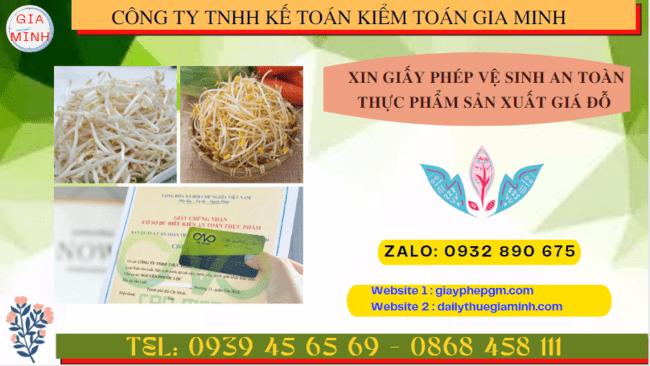 XIN GIẤY PHÉP VỆ SINH AN TOÀN THỰC PHẨM SẢN XUẤT GIÁ ĐỖ TẠI LÀO CAI 6 Điều kiện cấp giấy vệ sinh an toàn thực phẩm sản xuất giá đỗ tại Lào Cai
