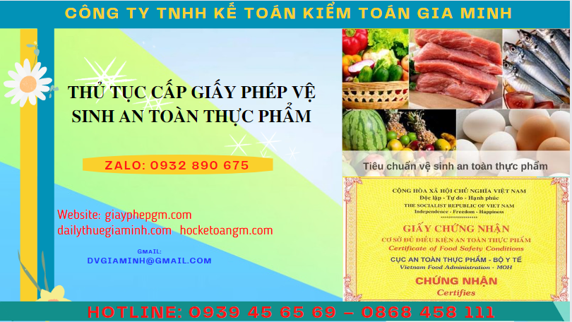 THỦ TỤC CẤP GIẤY PHÉP VỆ SINH AN TOÀN THỰC PHẨM TẠI QUẢNG BÌNH 3 Điều kiện cấp giấy vệ sinh an toàn thực phẩm tại Quảng Bình