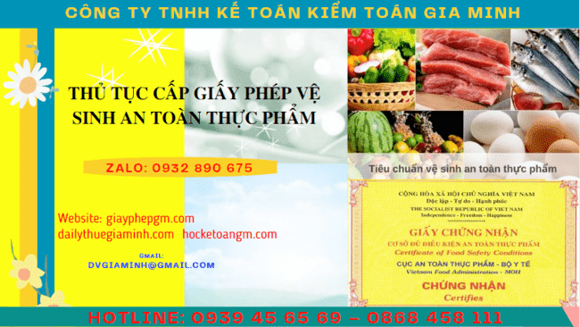 THỦ TỤC CẤP GIẤY PHÉP VỆ SINH AN TOÀN THỰC PHẨM TẠI QUẢNG TRỊ 3 Điều kiện cấp giấy vệ sinh an toàn thực phẩm tại Quảng Trị
