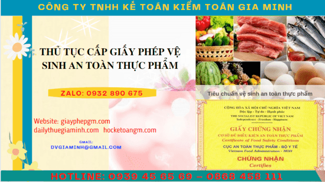 THỦ TỤC CẤP GIẤY PHÉP VỆ SINH AN TOÀN THỰC PHẨM TẠI THÀNH PHỐ HẢI PHÒNG 6 Điều kiện cấp giấy vệ sinh an toàn thực phẩm tại Thành Phố Hải Phòng