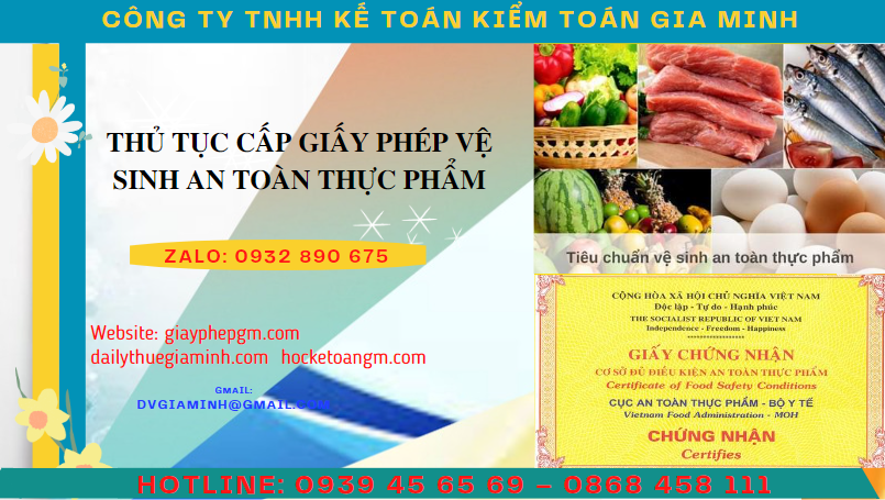 THỦ TỤC CẤP GIẤY PHÉP VỆ SINH AN TOÀN THỰC PHẨM TẠI VĨNH PHÚC 3 Điều kiện cấp giấy vệ sinh an toàn thực phẩm tại Vĩnh Phúc