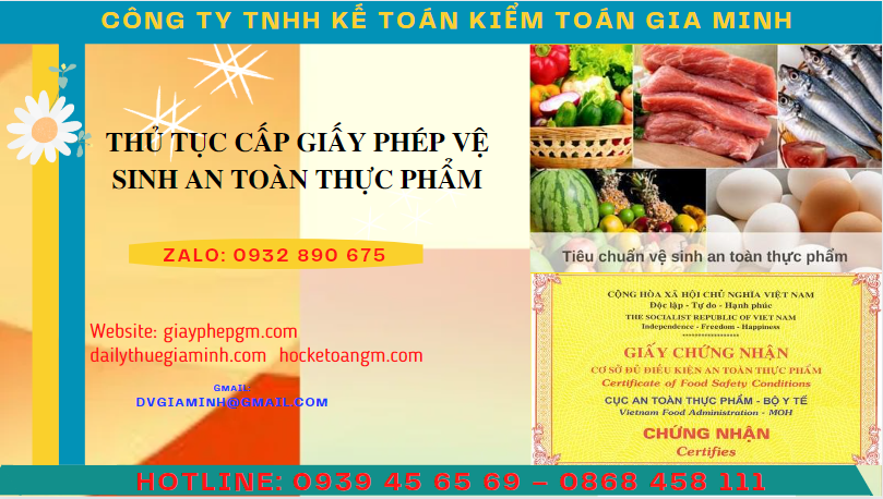THỦ TỤC CẤP GIẤY PHÉP VỆ SINH AN TOÀN THỰC PHẨM TẠI YÊN BÁI 6 Điều kiện cấp giấy vệ sinh an toàn thực phẩm tại Yên Bái