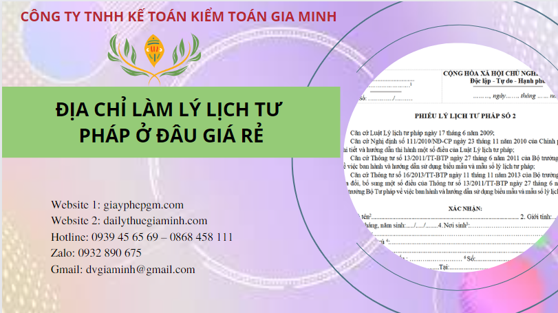 Địa chỉ làm lý lịch tư pháp tại hải dương ở đâu giá rẻ? 8 Điều kiện làm lý lịch tư pháp tại Hải Dương
