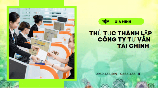 Thủ tục thành lập công ty tư vấn tài chính tại ninh bình 8 Điều kiện thành lập công ty tư vấn tài chính tại Ninh Bình