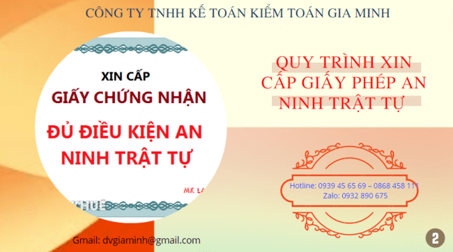 QUY TRÌNH XIN CẤP GIẤY PHÉP AN NINH TRẬT TỰ TẠI HÒA BÌNH 6 Quy trình xin cấp giấy phép an ninh trật tự tại Hòa Bình