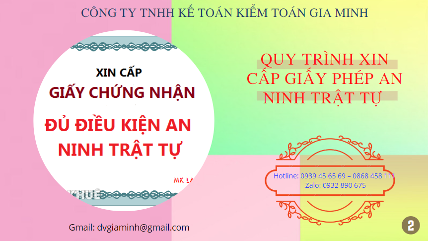 QUY TRÌNH XIN CẤP GIẤY PHÉP AN NINH TRẬT TỰ TẠI LAI CHÂU 6 Quy trình xin cấp giấy phép an ninh trật tự tại Lai Châu