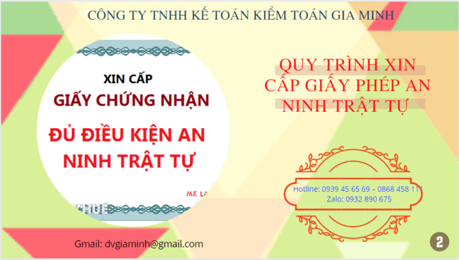 QUY TRÌNH XIN CẤP GIẤY PHÉP AN NINH TRẬT TỰ TẠI TRÀ VINH 6 Quy trình xin cấp giấy phép an ninh trật tự tại Trà Vinh