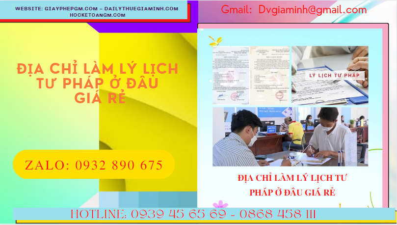 Địa chỉ làm lý lịch tư pháp tại hà nam ở đâu giá rẻ? 5 Hồ sơ làm lý lịch tư pháp tại Hà Nam ở đâu giá rẻ?