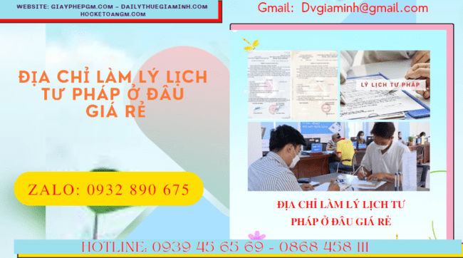 Hồ sơ làm lý lịch tư pháp tại Hưng Yên ở đâu giá rẻ?