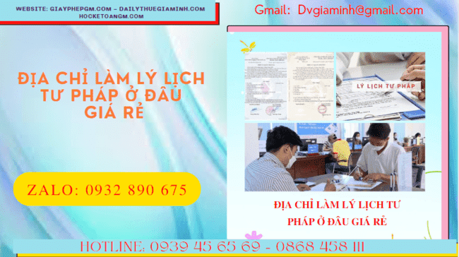Địa chỉ làm lý lịch tư pháp tại tiền giang ở đâu giá rẻ? 5 Hồ sơ làm lý lịch tư pháp tại Tiền Giang ở đâu giá rẻ?