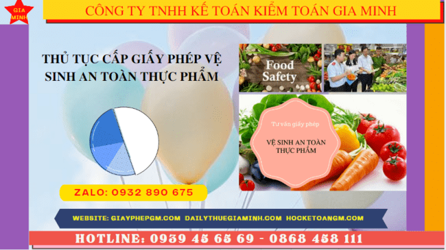 THỦ TỤC CẤP GIẤY PHÉP VỆ SINH AN TOÀN THỰC PHẨM TẠI BẮC NINH 1 Hồ sơ xin cấp giấy phép vệ sinh an toàn thực phẩm tại Bắc Ninh