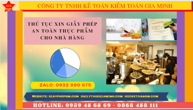 Thủ tục xin giấy phép an toàn thực phẩm cho nhà hàng tại hải dương 4 Hồ sơ xin giấy phép vệ sinh an toàn thực phẩm nhà hàng tại Hải Dương