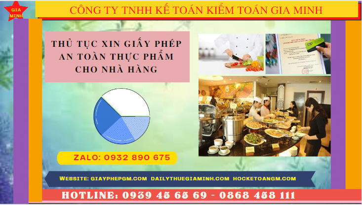 Thủ tục xin giấy phép an toàn thực phẩm cho nhà hàng tại quảng bình 4 Hồ sơ xin giấy phép vệ sinh an toàn thực phẩm nhà hàng tại Quảng Bình