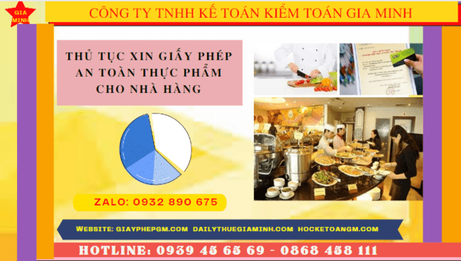 Thủ tục xin giấy phép an toàn thực phẩm cho nhà hàng tại quảng ngãi 4 Hồ sơ xin giấy phép vệ sinh an toàn thực phẩm nhà hàng tại Quảng Ngãi