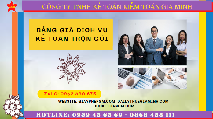 BẢNG BÁO GIÁ DỊCH VỤ KẾ TOÁN TRỌN GÓI TẠI HẬU GIANG 4 Hướng dẫn dịch vụ kế toán trọn gói tại Hậu Giang