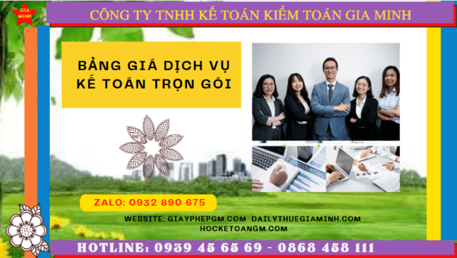 Hướng dẫn dịch vụ kế toán trọn gói tại Thành phố Phủ Lý