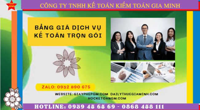 Hướng dẫn dịch vụ kế toán trọn gói tại Thái Bình