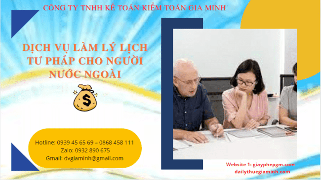 Dịch vụ làm lý lịch tư pháp cho người nước ngoài tại gia lai 4 Làm lý lịch tư pháp cho người nước ngoài tại Gia Lai