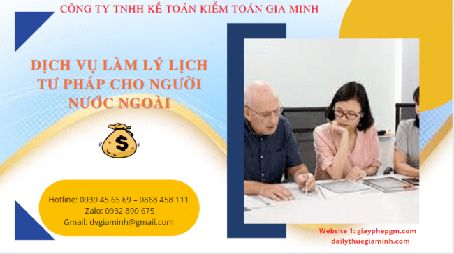 Làm lý lịch tư pháp cho người nước ngoài tại Lào Cai