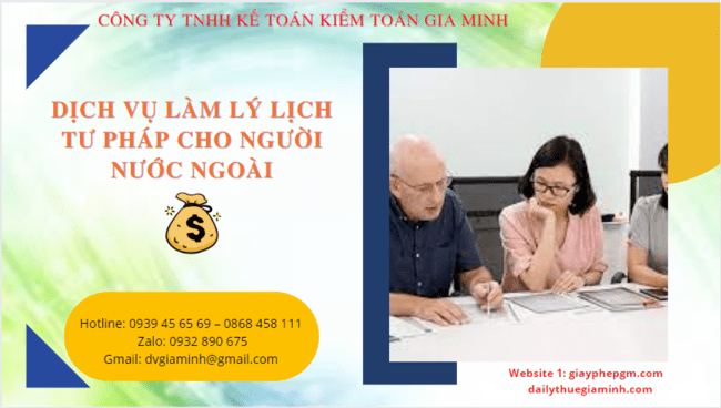 Làm lý lịch tư pháp cho người nước ngoài tại Nha Trang