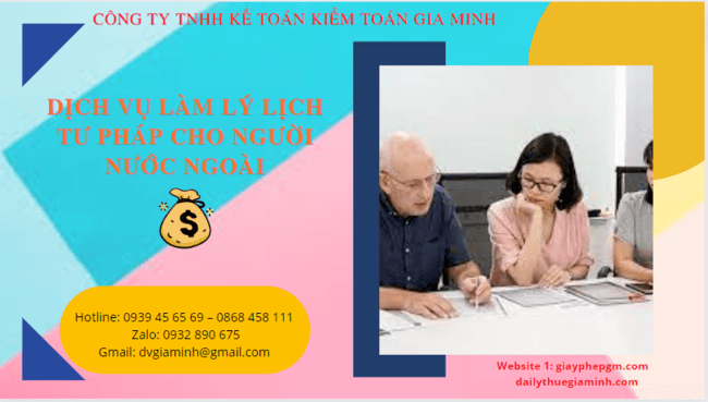 Dịch vụ làm lý lịch tư pháp cho người nước ngoài tại yên bái 4 Làm lý lịch tư pháp cho người nước ngoài tại Yên Bái